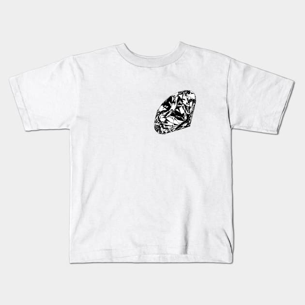 Diamond Kids T-Shirt by euglenii